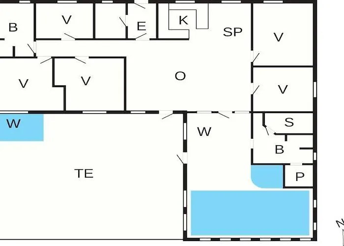 4 Star In Harboore Vakantiehuis *